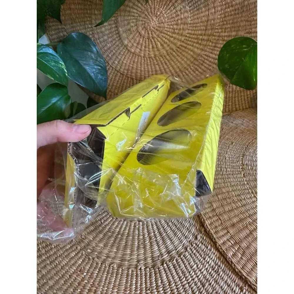 Yellow Cardboard DIY Lego costume pieces